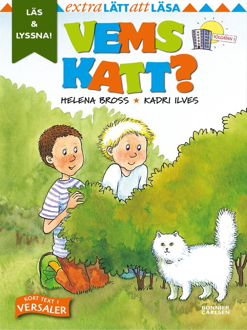 Titeldetaljer för Vems katt? av Helena Bross - Tillgänglig